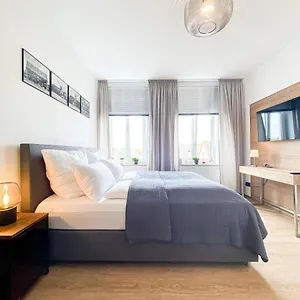 Luxus-apartment In Mit Privat-parkplatz Leipzig